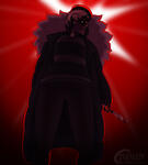 Full Body + Patterned Background